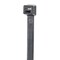 Panduit Cable Tie, 24-1/2 in L, 7.36 in Max Bundle Dia., Black, Nylon 6/6, 175 lb Strength, 50 PK S24-175-L0 - alternate 1